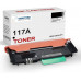 SMARTOMI 1PK Black HP 117A W2070A Compatible Toner Cartridge (with chip)