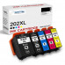 SMARTOMI Epson 202XL 202 Compatible Ink Cartridges 5PK (1K 1PB C M Y)
