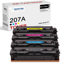 SMARTOMI HP 207A Compatible KCMY Toner Cartridge 4pk (NO chip)
