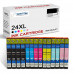 SMARTOMI Epson 24XL Compatible Ink Cartridges 14PK (4K 2C 2M 2Y 2LC 2LM)