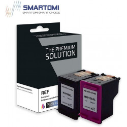 SMARTOMI Remanufactured HP 301XL 301 Ink Cartridges 2PK