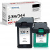 SMARTOMI Remanufactured HP 339 344 Ink Cartridges 2PK