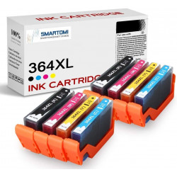 SMARTOMI 8PK HP 364XL 2K 2C 2M 2Y Compatible Ink Cartridges