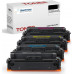 SMARTOMI HP 415X W2030X Compatible Toner Cartridge 4PK (no chip)