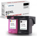 SMARTOMI Remanufactured HP 62XL 62 Ink Cartridges