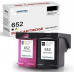 SMARTOMI Remanufactured HP 652 Ink Cartridges 2PK (1 Black 1 Tricolor)