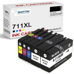 SMARTOMI HP 711XL 711 Compatible Ink Cartridges 5PK (2K C M Y)