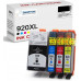 SMARTOMI HP 920XL 920 Compatible Ink Cartridges 4PK (KCMY)