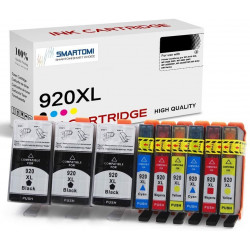 SMARTOMI HP 920XL 920 Compatible Ink Cartridges 9PK (3K 2C 2M 2Y)