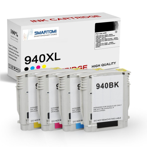 SMARTOMI HP 940XL 940XL Compatible For HP 940XL Ink Cartridges4 Pack
