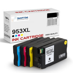SMARTOMI 4PK HP 953 953XL High Yield Compatible Ink Cartridges