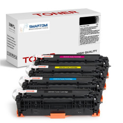 SMARTOMI HP 305X CE410X KCMY Compatible Toner Cartridges 4pk