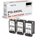 SMARTOMI remanufactured HP PG-545XL ink cartridges (1 x Printhead, 3 xBlack)