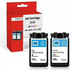 SMARTOMI Canon Compatible PG-545 CL-546XL Ink Cartridges