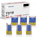 SMARTOMI Epson T019 T020 Compatible Ink Cartridges 6PK (3 Black 3 Tricolor)