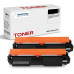 SMARTOMI HP CF230X CF230A Compatible Toner Cartridge 2PK (with chip)