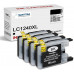 SMARTOMI Brother LC1240 LC1240XL Compatible Ink Cartridges 4 Pack(4BK)