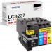 SMARTOMI Brother LC3237 LC 3237 Compatible Ink Cartridges 4PK (KCMY)