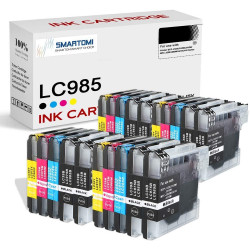SMARTOMI Brother LC985 LC 985 Compatible Ink Cartridges 20PK (8K 4C 4M 4Y)