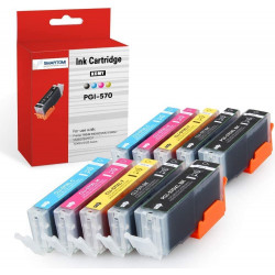 SMARTOMI 10PK Canon PGI-570 XL CLI-571 XL Compatible Ink Cartridges