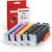 SMARTOMI 5PK Canon PGI-570 XL CLI-571 XL Compatible Ink Cartridges