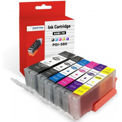 SMARTOMI 6PK Canon PGI-580XXL CLI-581XXL Compatible Ink Cartridges
