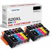 SMARTOMI Compatible Canon PGI-520XL CLI-521XL Ink Cartridge 10PK(2BK 2PGBK 2C 2M 2Y)