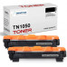 SMARTOMI 2PK Brother TN1050 Compatible Black Toner Cartridges