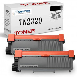 SMARTOMI Brother TN2320 TN2310 TN-2320 TN-2310 Compatible Toner Cartridges (Black, 2-Pack)