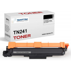 SMARTOMI 1PK Brother TN241 Compatible Black Toner Cartridge