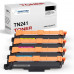 SMARTOMI 4PK Brother TN241 TN245 Compatible KCMY Toner Cartridges